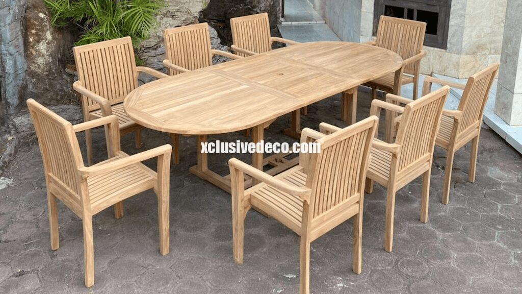Salon de Jardin en Teck