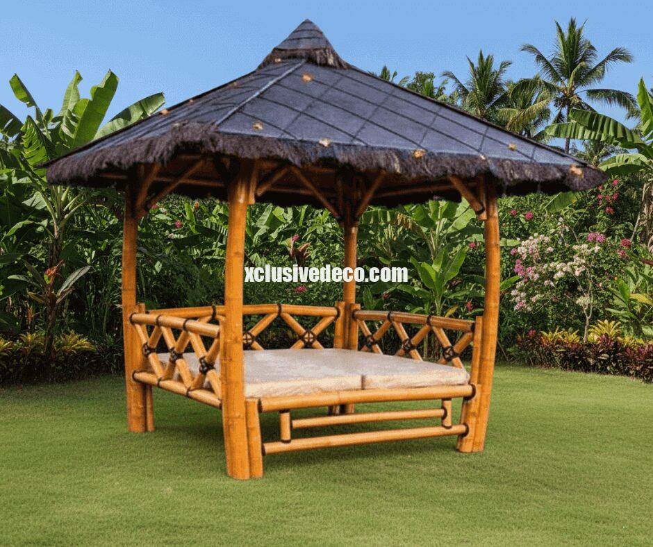 Bamboo Gazebos from Bali - High quality Bamboo Tiki Huts